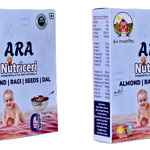 Pack of 2 | | Ara Nutriceri | Almond | Ragi | Seeds | Dal